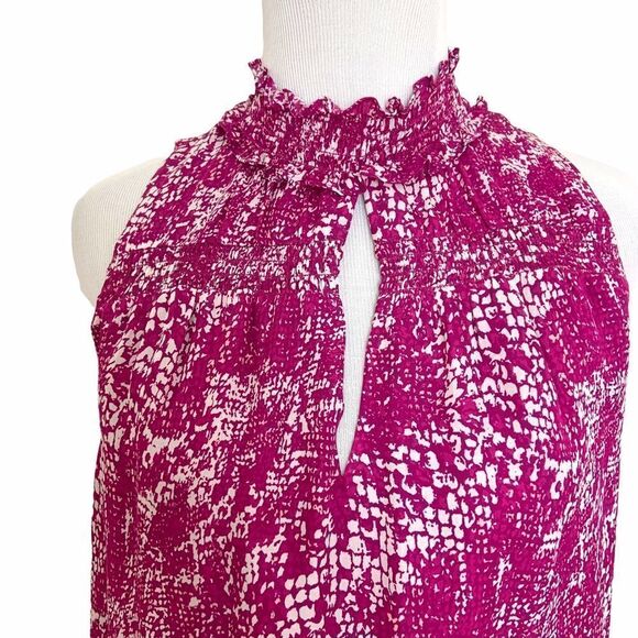 NWT Ramy Brook Kyrie Mock Neck Blouse (BIN P) - Picture 4 of 11